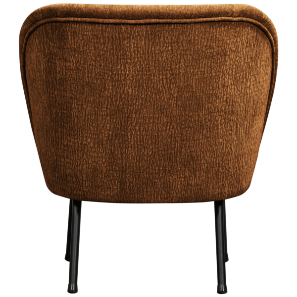 BePureHome Vogue fauteuil 3d chenille midden bruin Bruin Fauteuil