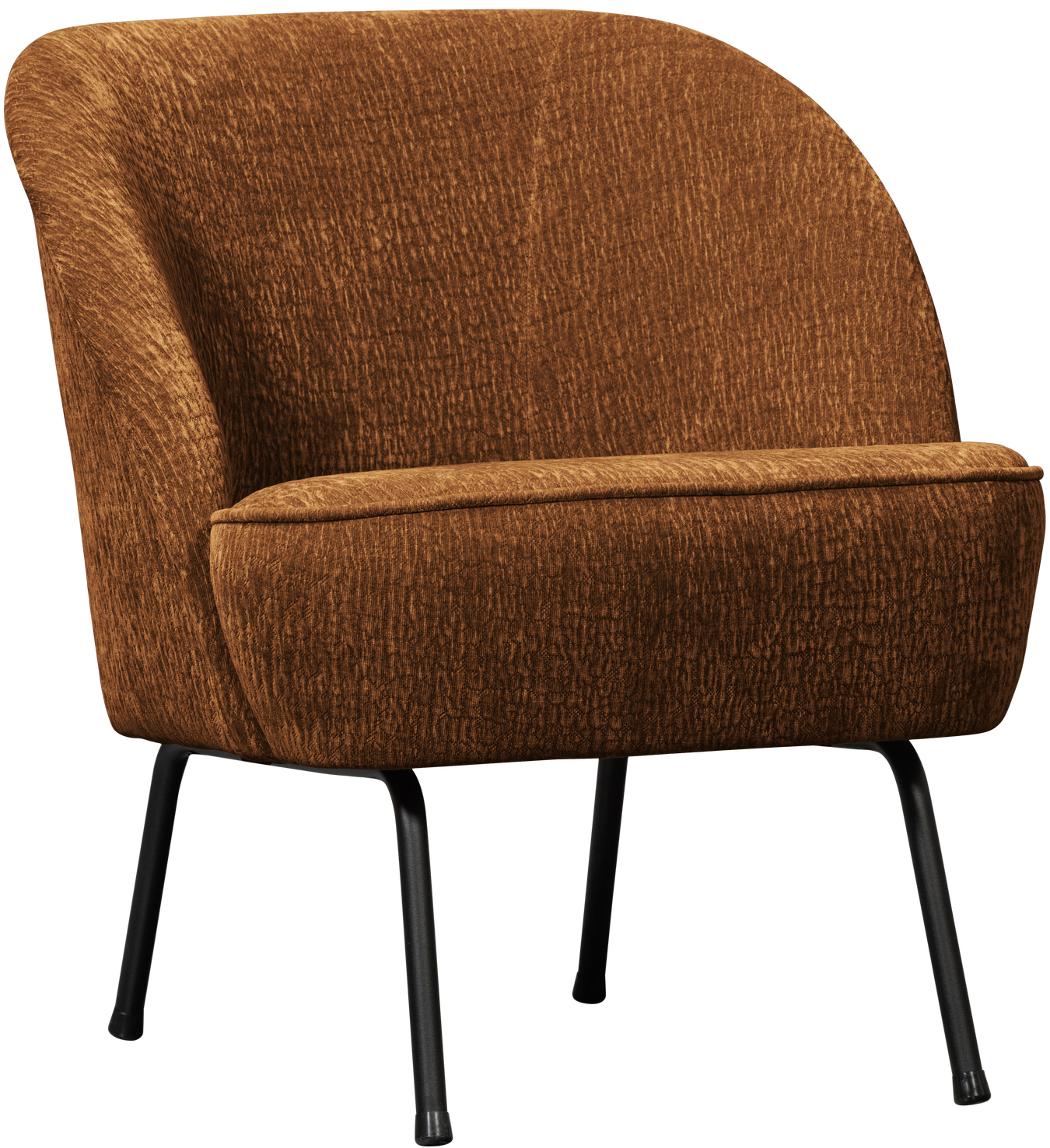 BePureHome Vogue fauteuil 3d chenille midden bruin Bruin Fauteuil