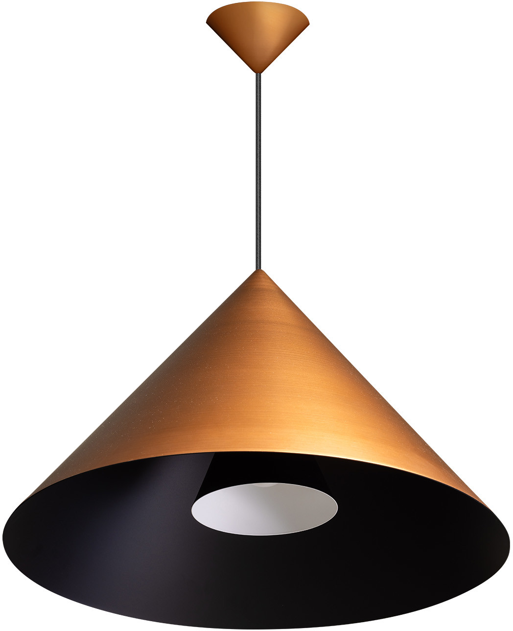 Feelings Wonen meubelen Dries hanglamp copper Naturel Hanglamp