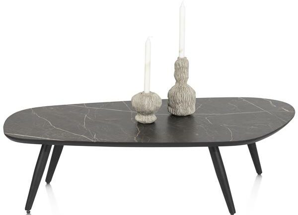 Henders & Hazel Palazio salontafel 120 x 60 cm - onyx Zwart Bijzettafel