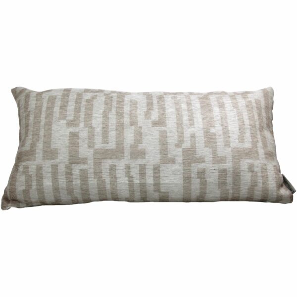 INHOUSE Sierkussen Cushion stripes beige recht Beige Sierkussen