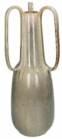 INHOUSE Vaas Stoneware medium beige Grijs|Taupe Vaas