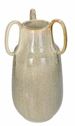 INHOUSE Vaas Stoneware small beige Grijs|Taupe Vaas