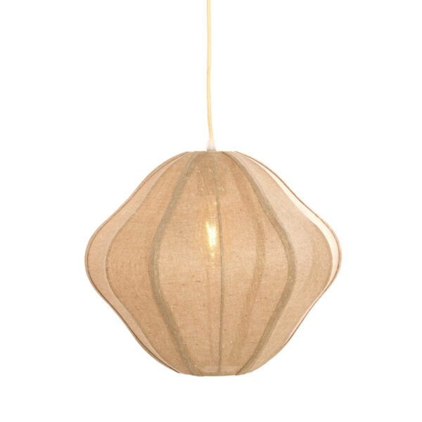 Hanglamp Sukau - Jute Naturel Light & Living Hanglamp 2984484