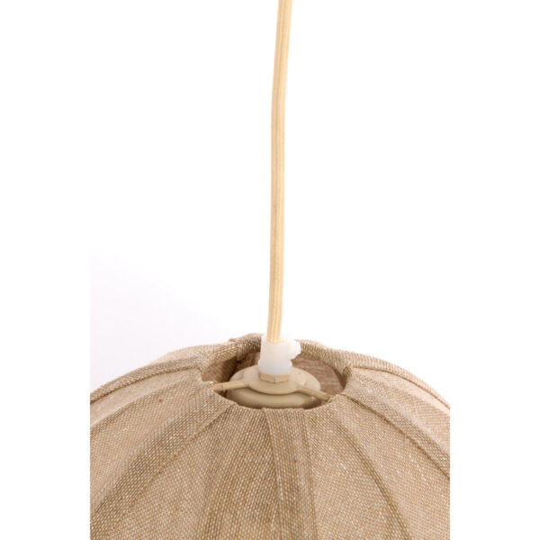 Hanglamp Sukau - Jute Naturel Light & Living Hanglamp 2984484