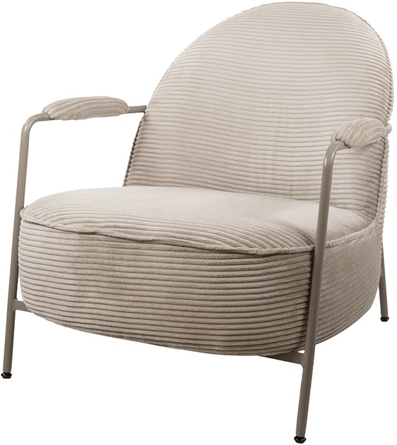 Elton Fauteuil - Sand Frame Nijwie Fauteuil ETN-AC-0014