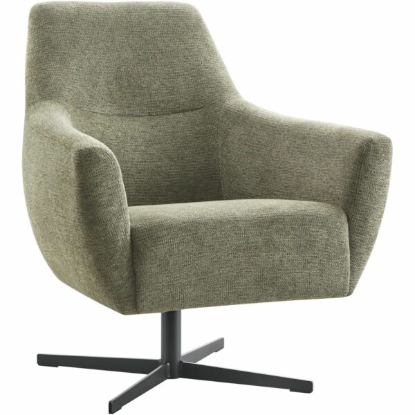 Pronto Wonen Draaifauteuil Gudo groen Groen Draaifauteuil