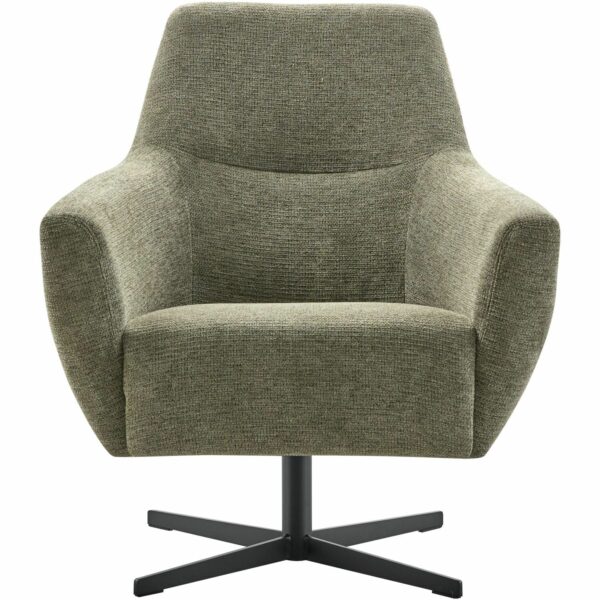 Pronto Wonen Draaifauteuil Gudo groen Groen Draaifauteuil