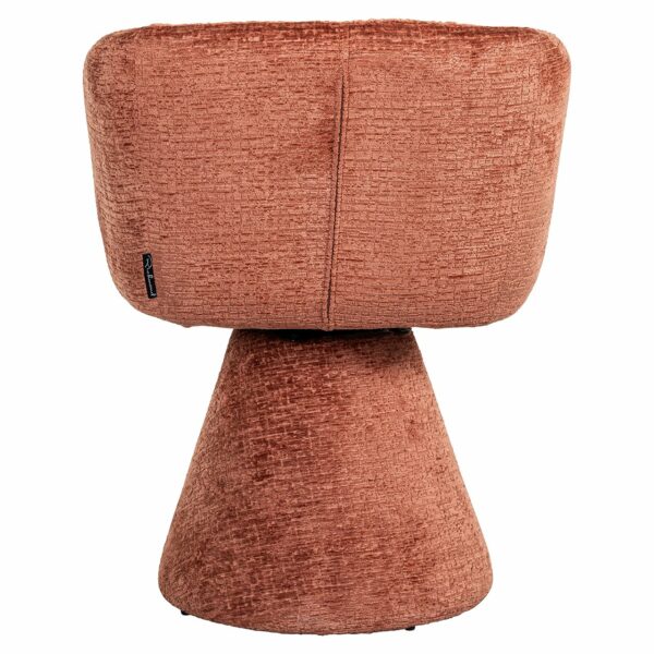 Richmond Interiors Draaifauteuil Madeline blush fusion  Eetkamerstoel