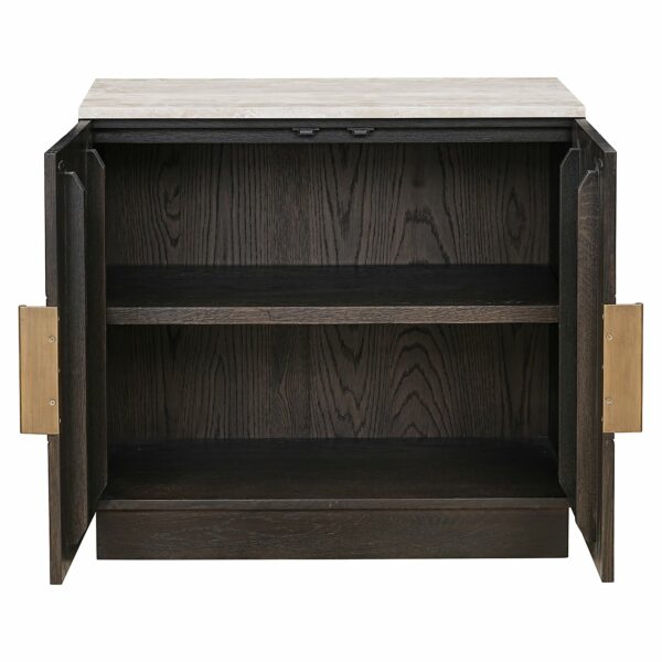 Richmond Interiors Dressoir Claremont 2-deurs Bruin Dressoir