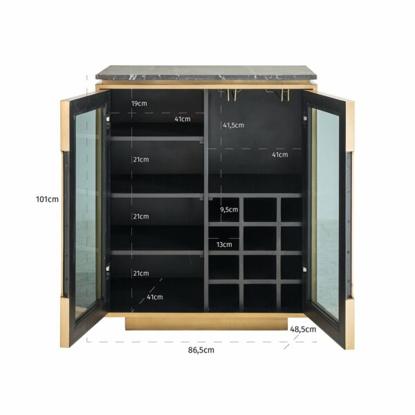 Richmond Interiors Dressoir Finsbury 2-deurs  Dressoir