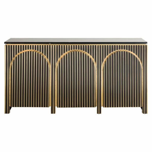 Richmond Interiors Dressoir Les Arcs 3-deurs Goud Dressoir