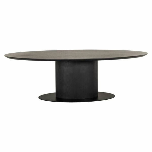 Richmond Interiors Eettafel Gordon 240 dark coffee Bruin Eettafel