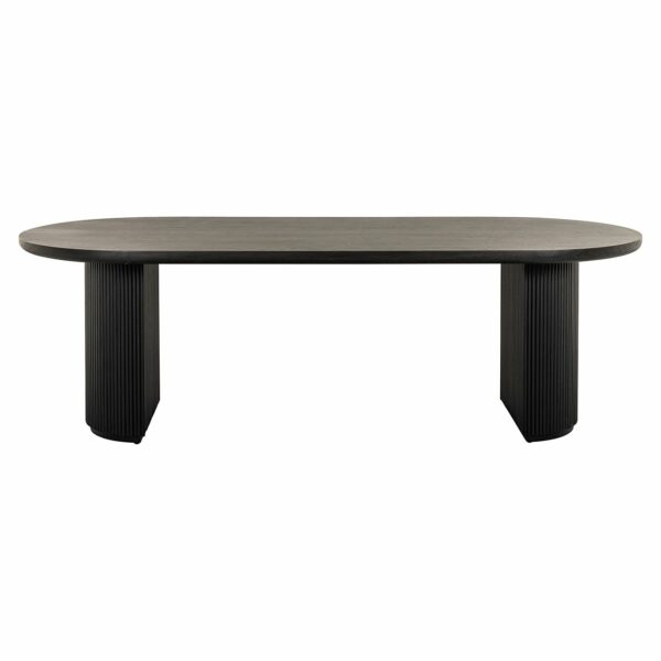 Richmond Interiors Eettafel Kingston 240 dark coffee Bruin Eettafel