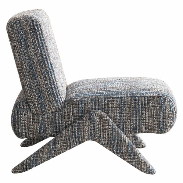 Richmond Interiors Fauteuil Lexi blue coco  Fauteuil