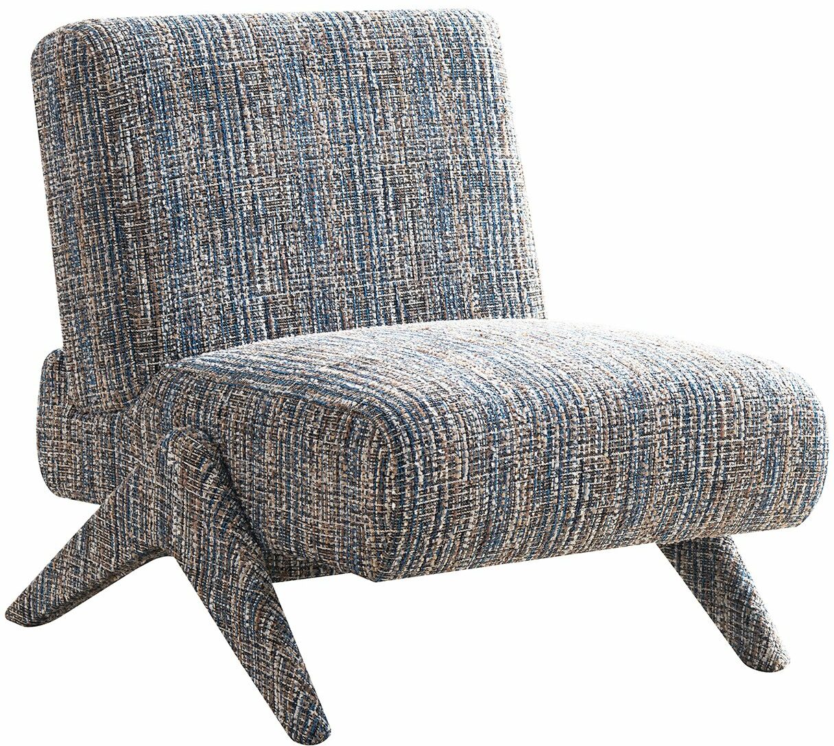 Richmond Interiors Fauteuil Lexi blue coco  Fauteuil