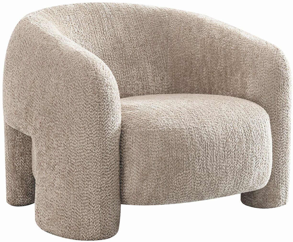 Richmond Interiors Fauteuil Milania lovely beige Beige Fauteuil