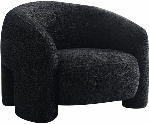 Richmond Interiors Fauteuil Milania lovely black Zwart Fauteuil