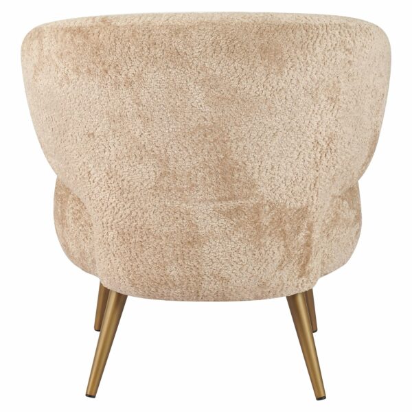 Richmond Interiors Fauteuil Sabor sheep nature Taupe Fauteuil