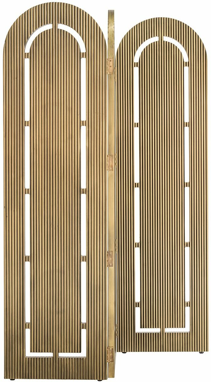 Richmond Roomdivider Macallen 182 x 150cm - Brushed Gold