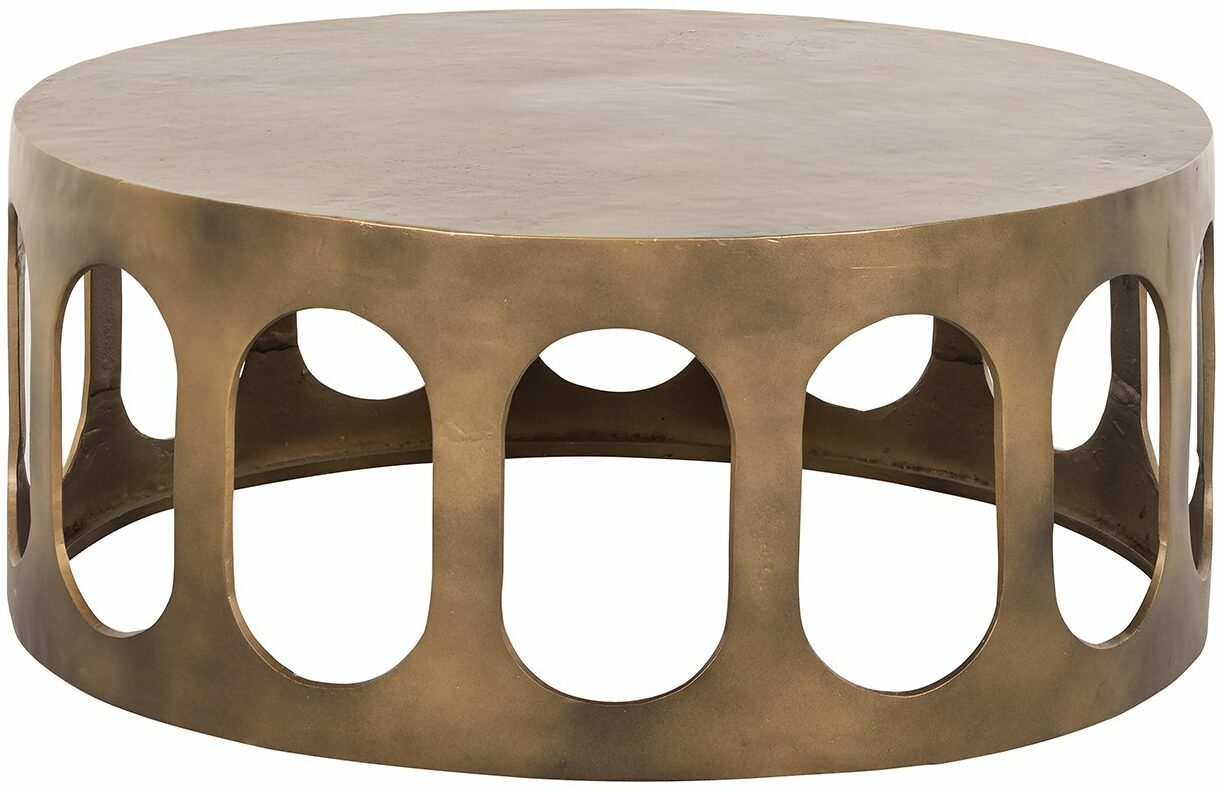 Richmond Ronde Salontafel Du Pont 86cm - Brushed Gold