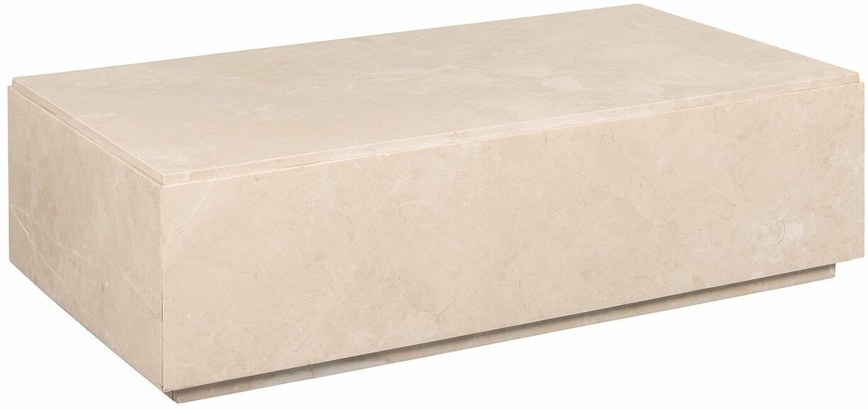 Richmond Salontafel Stanford Marmer, 125 x 70cm - Beige