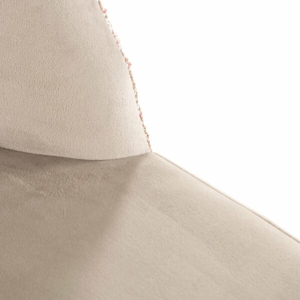 Richmond Interiors Stoel Tabitha trendy rose / quartz khaki  Eetkamerstoel