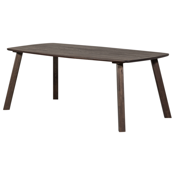 WOOOD Eettafel eettafel deens ovaal vl 180x100cm mystic brown Bruin Eettafel