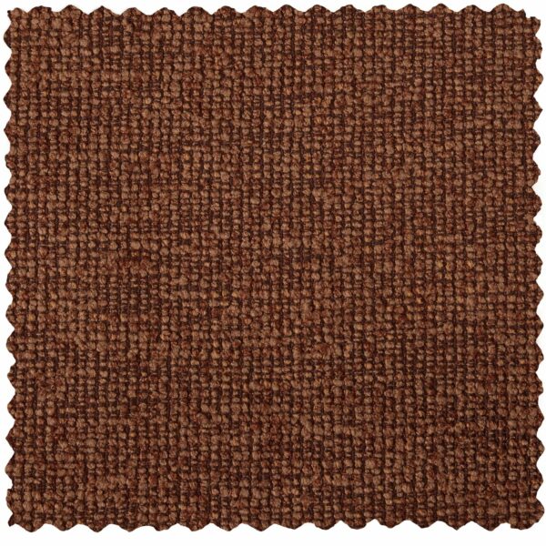 WOOOD Mojo bankje 160cm met rugleuning boucle roest bruin melange Bruin 2-zitsbank