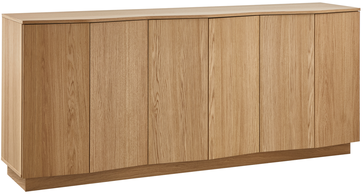 WOOOD Exclusive Dressoir Zuma Eikenhout, 200cm - Transparant