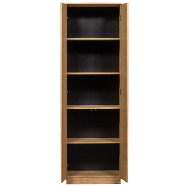 WOOOD Zuma hoge kast 67cm eiken transparant Naturel Bergkast|Kast