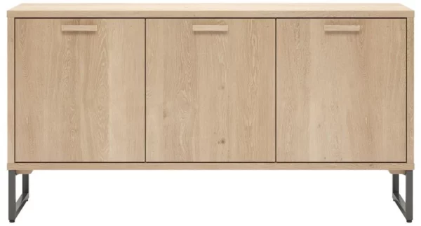 Henders & Hazel Castello dressoir 153 cm - 3-deuren Naturel Dressoir