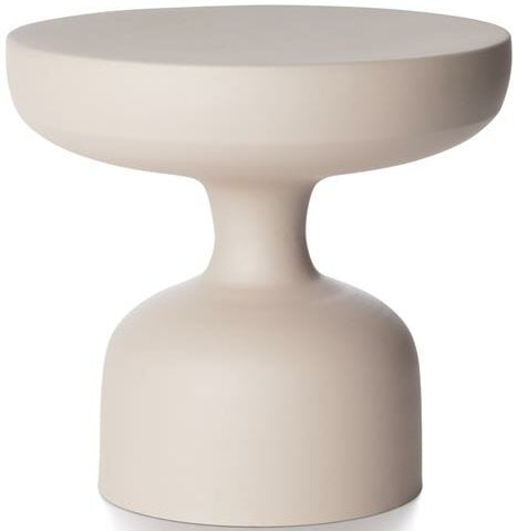 COCO maison Demy bijzettafel H46cm Beige|Wit Bijzettafel