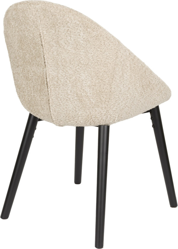 Eetkamerstoel Fenna Beige Dutchbone Eetkamerstoel ZVR1000090