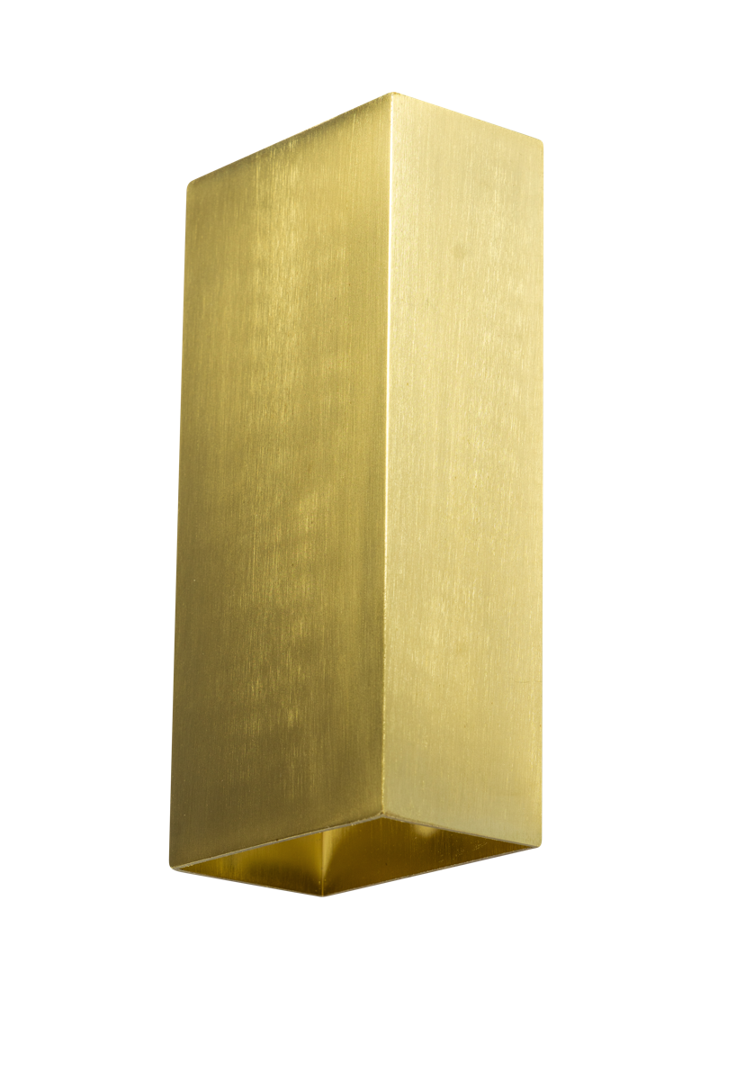 ETH David wandlamp excl. 2 x GU10 goud