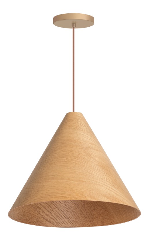 ETH Robin Hanglamp E27 230v Dia.450mm Oak