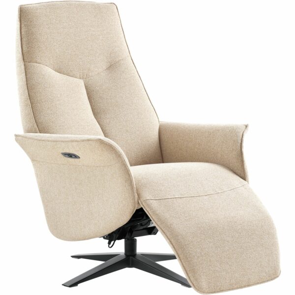 INHOUSE Relaxfauteuil Mantani zandbeige Bruin Fauteuil