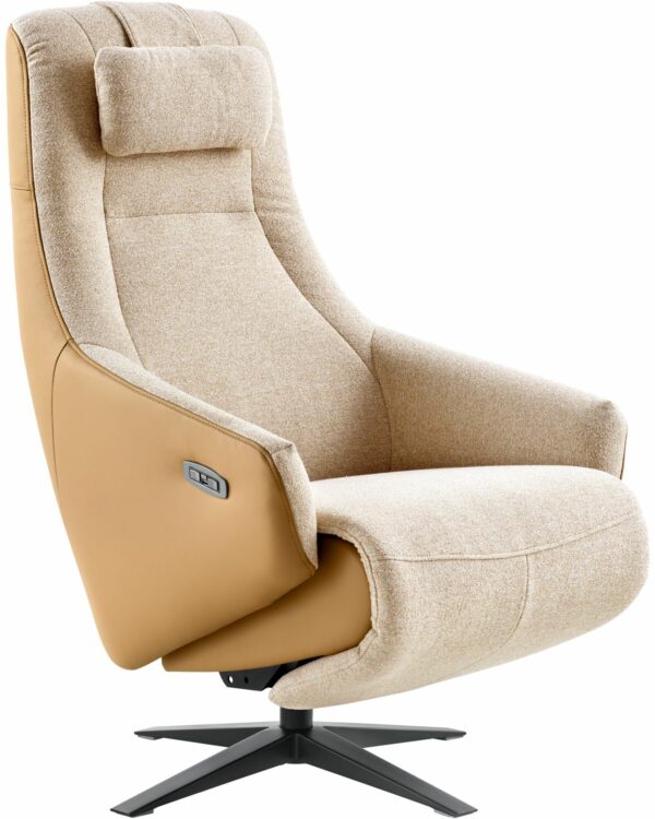 INHOUSE Relaxfauteuil Marlia zandbeige bruin Bruin Fauteuil