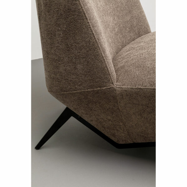 Fauteuil Cubico Taupe Kare Design Fauteuil 70610