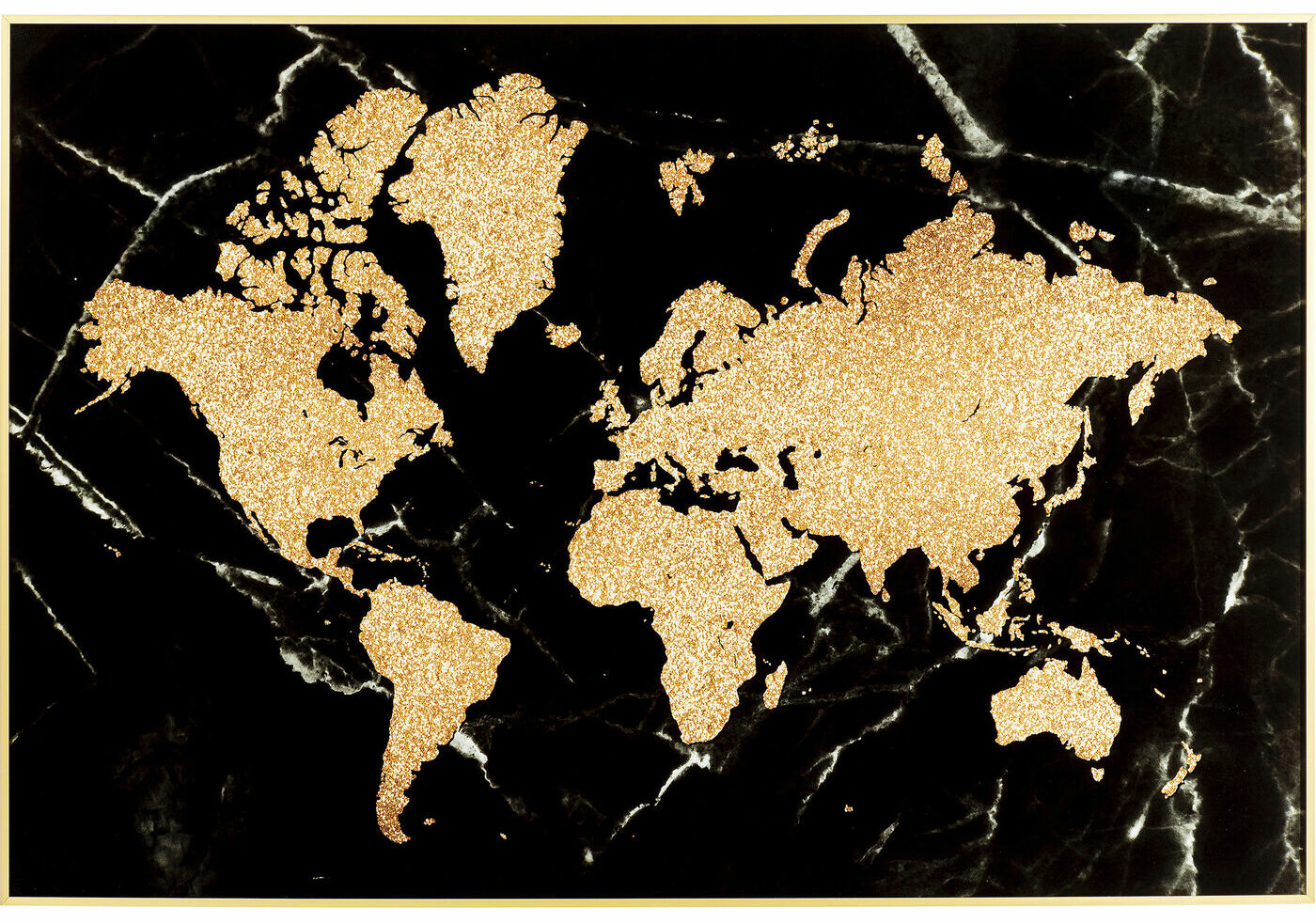 Fotolijst World Map 150x100cm Kare Design Fotolijst 54776