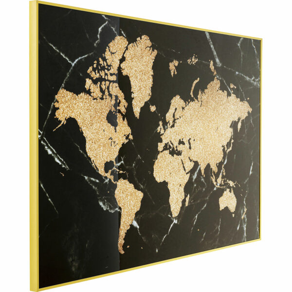 Fotolijst World Map 150x100cm Kare Design Fotolijst 54776