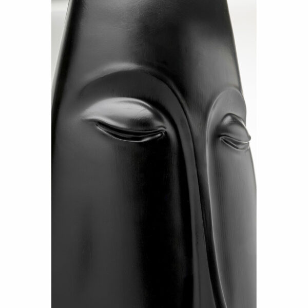 Vaas Visage Black 60cm Kare Design Vaas 57220