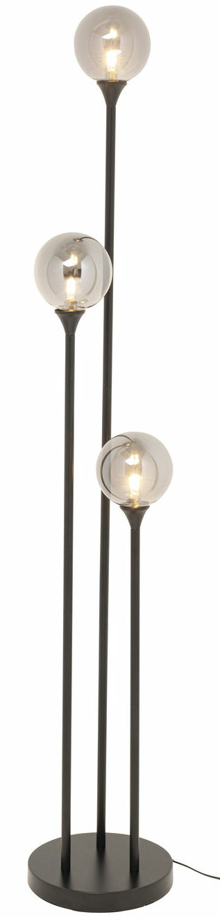 Vloerlamp Al Capone Tre Black 175cm Kare Design Vloerlamp 57460