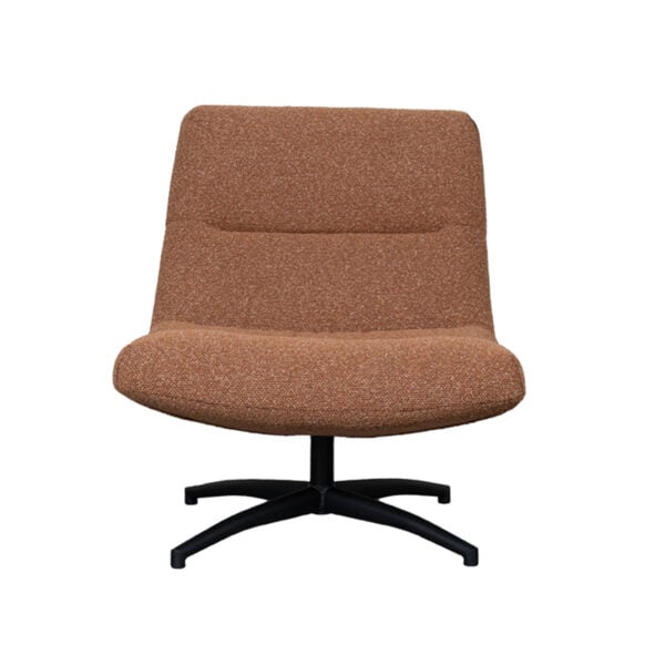 LABEL51 Fauteuil Calix - Terra - Boucle Oranje|bruin Fauteuil