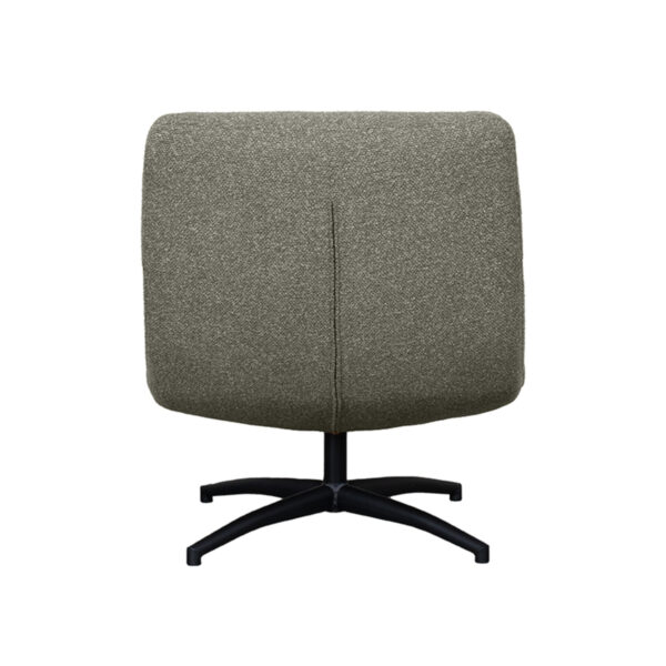 LABEL51 Fauteuil Calix - Truffel grijs - Boucle Grijs Fauteuil