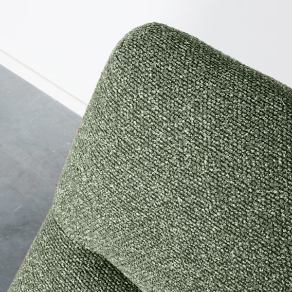 LABEL51 Hoekbank Fauteuil Calix - Forest - Boucle Groen Hoekbank