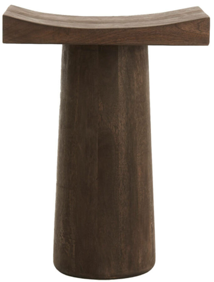 Bijzettafel Marano - Hout Mat Grijs/bruin Light & Living Bijzettafel 5506027