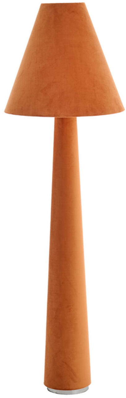 Vloerlamp Devia - Velvet Oranje Light & Living Vloerlamp 1891690