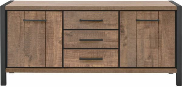 Profijt Meubel Dressoir Mantera dark mango Bruin|Naturel Dressoir