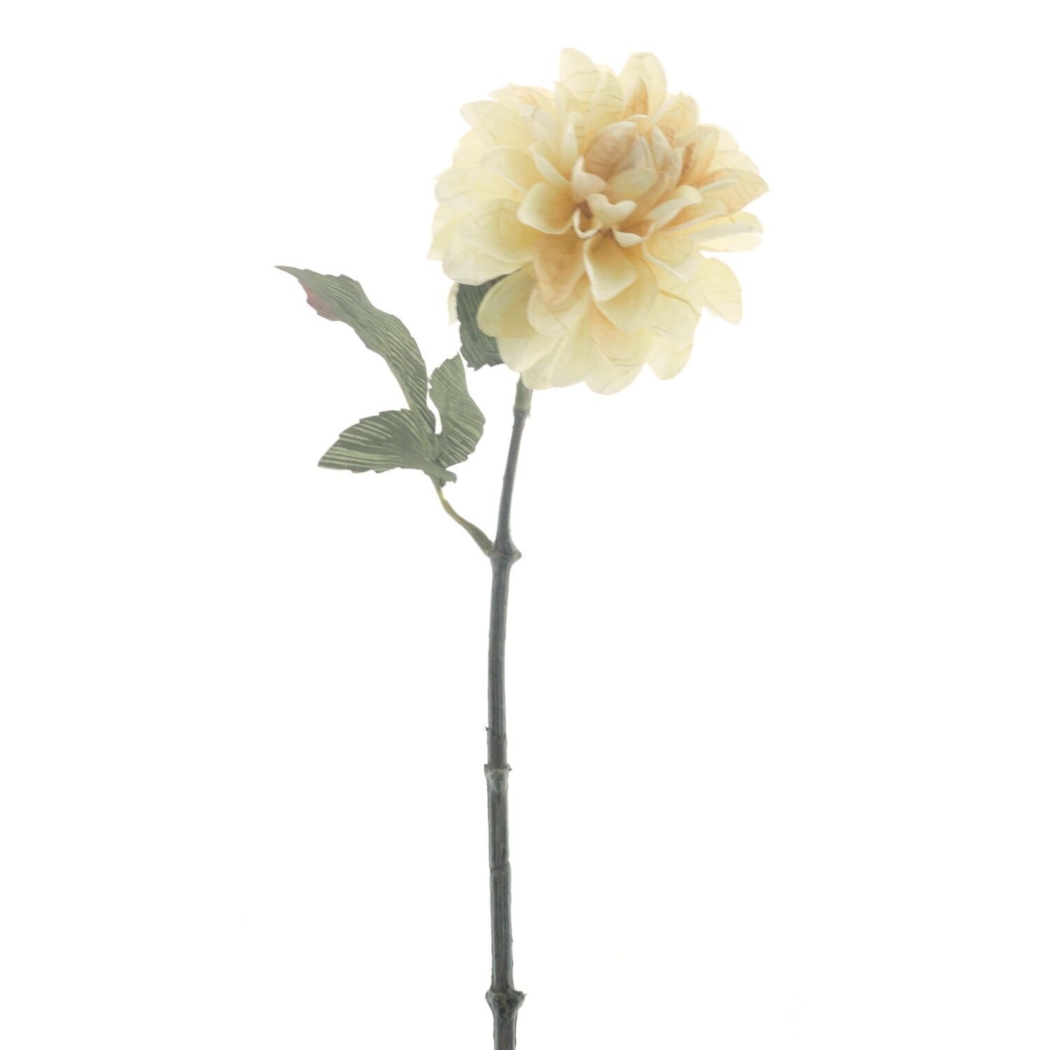 Pronto Wonen Kunstbloem Varenzo dahlia L beige Beige|Wit Woonaccessoire